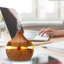 Humidificateur et Diffuseur d'Arômes Ultrasonique USB avec LED